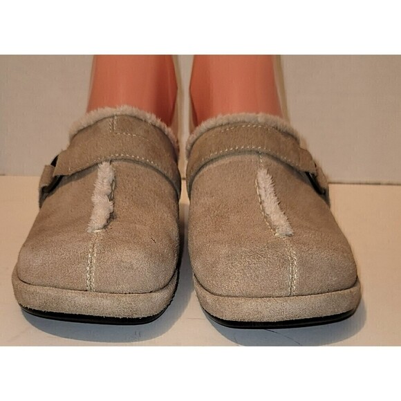Sonoma Elsie Suede Sherpa Lined Clogs - Size 9M - Picture 5 of 13